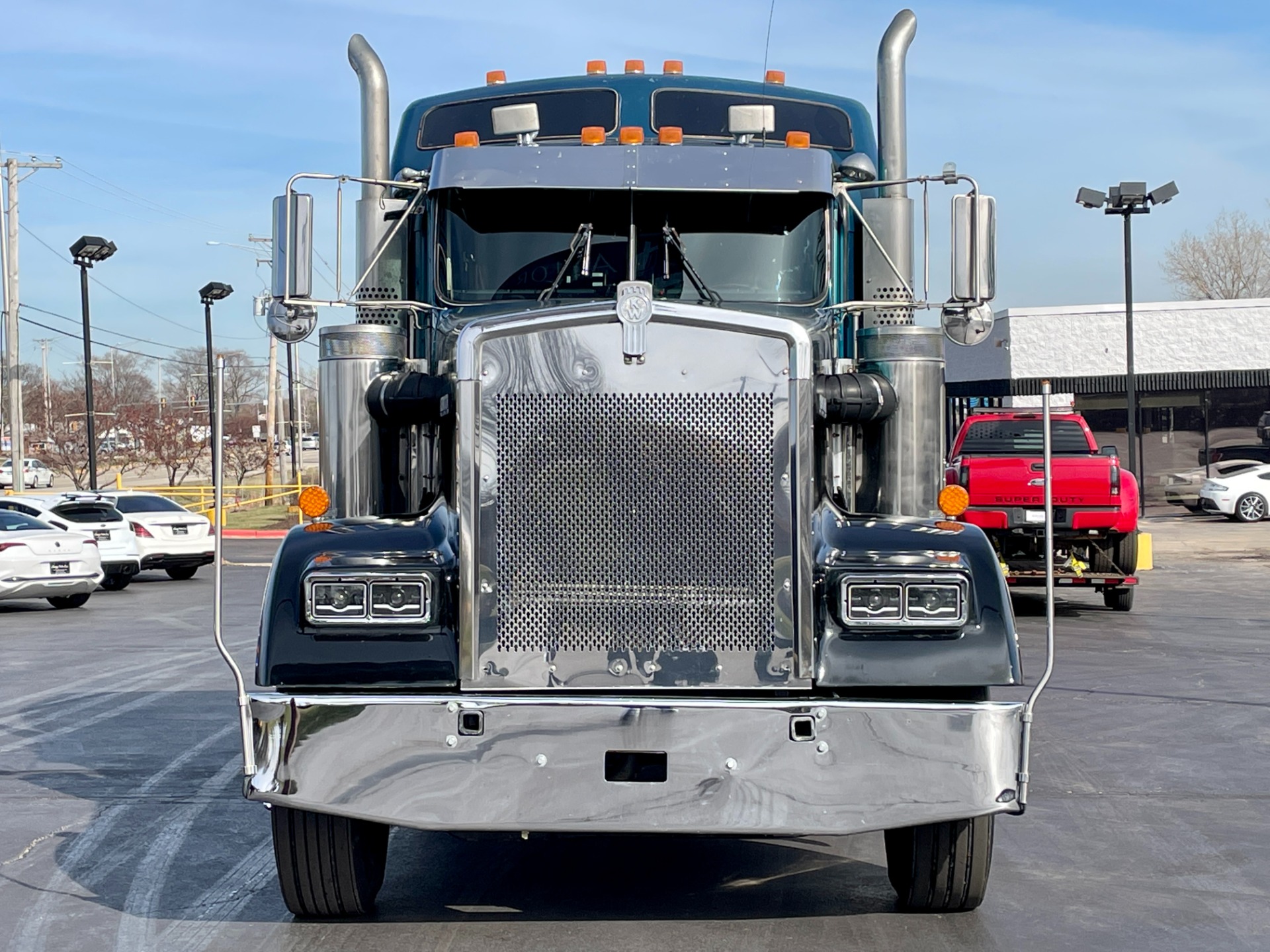 Used-1999-Kenworth-W900-Sleeper---COMPLETE-OVERHAUL---Detroit-60---500-Horsepower---13-Speed---Rais