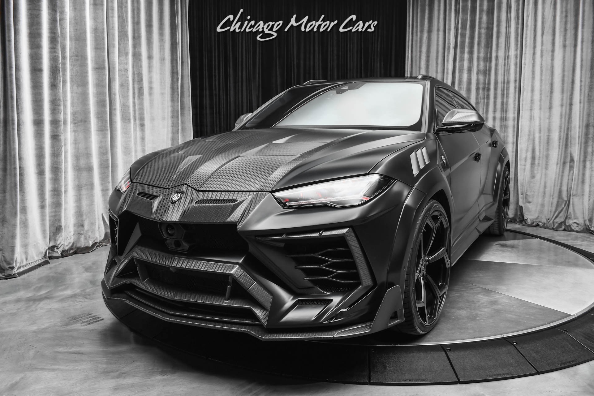 Used-2020-Lamborghini-Urus-SUV-Matte-Black-BRAND-NEW-Build-MANSORY-WideBody-Carbon-Fiber-FULL-PPF