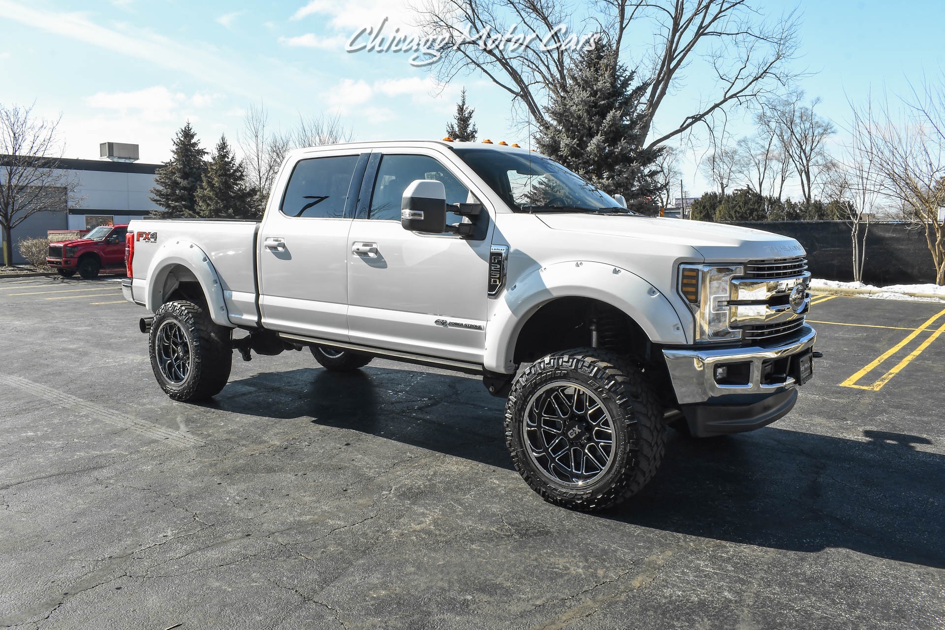 Modified 2018 Ford F-250 Super Duty Lariat Crew Cab Power Stroke 4