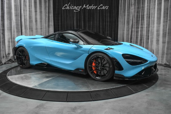 Used 2021 McLaren 765LT Coupe ONLY 2K Miles! Curacao Blue! MSO Black ...