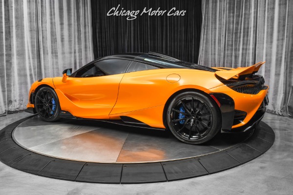 Used 2021 Mclaren 765lt Coupe Roof Scoop Papaya Spark Orange! Club 