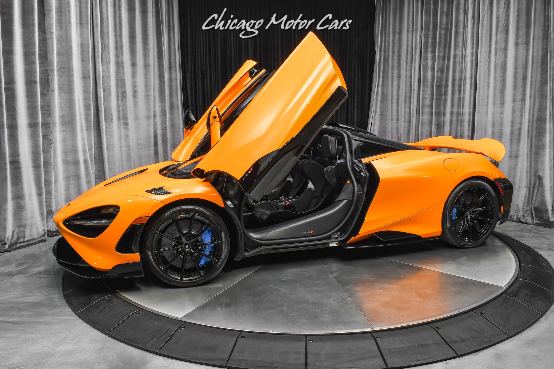 Used 2021 McLaren 765LT Coupe Roof Scoop Papaya Spark Orange! Club ...