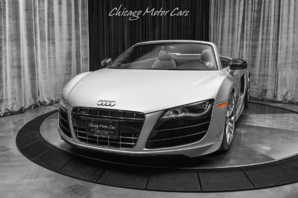 Used-2012-Audi-R8-52-V10-Quattro-Spyder-Convertible-Ice-Silver-Carbon-Fiber-Mirror-PPF