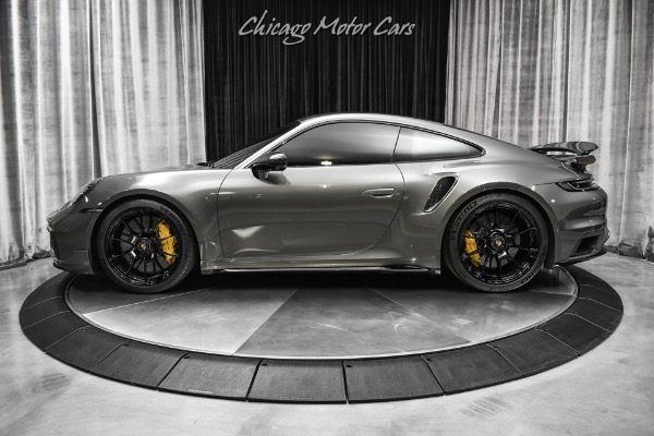 Used-2021-Porsche-911-Turbo-S-Coupe-HUGE-MSRP-Agate-Grey-Exclusive-Manufaktur-Interior-LOADED