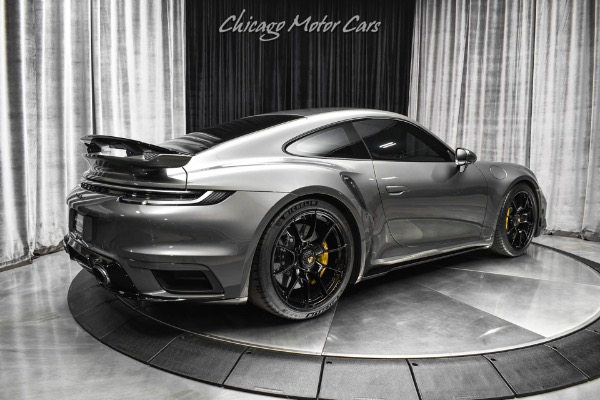 Used-2021-Porsche-911-Turbo-S-Coupe-HUGE-MSRP-Agate-Grey-Exclusive-Manufaktur-Interior-LOADED