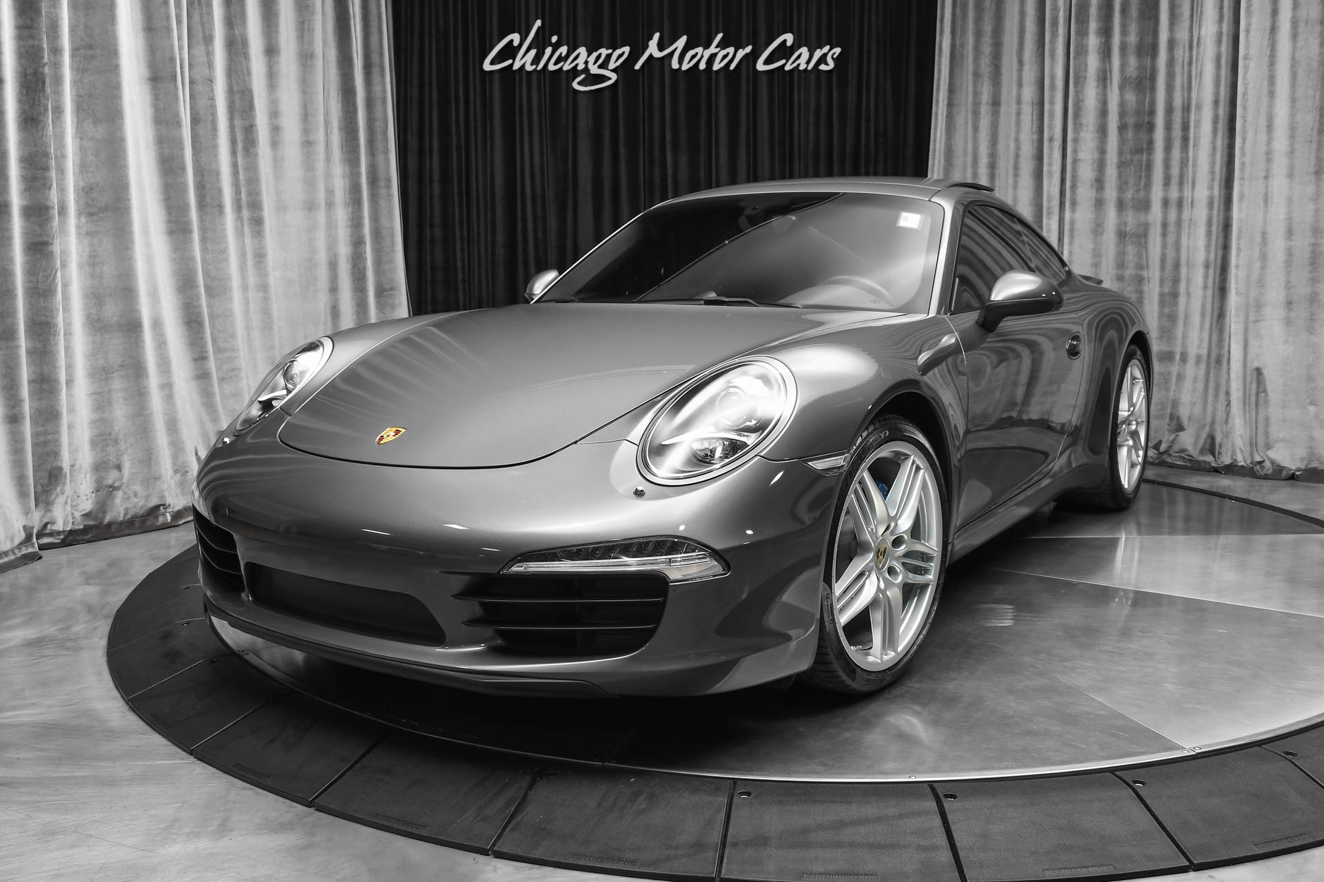 Used-2013-Porsche-911-Carrera-Coupe-Agate-Grey-Metallic-PDLS--Sport-Chrono-Package-LOADED