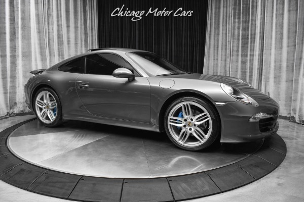 Used-2013-Porsche-911-Carrera-Coupe-Agate-Grey-Metallic-PDLS--Sport-Chrono-Package-LOADED