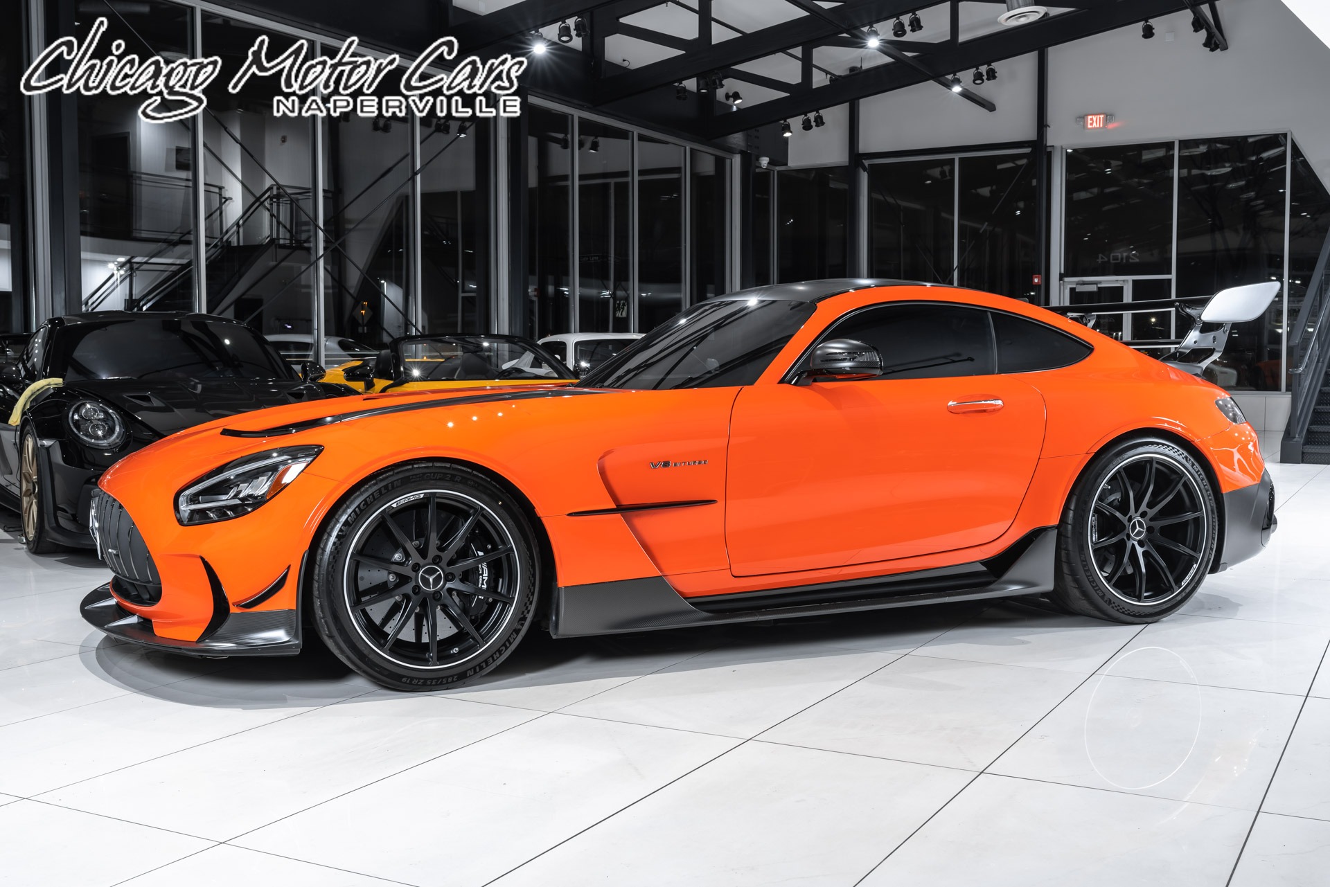 Used 21 Mercedes Benz Amg Gt Black Series For Sale 699 800 Chicago Motor Cars Stock Ma Ps