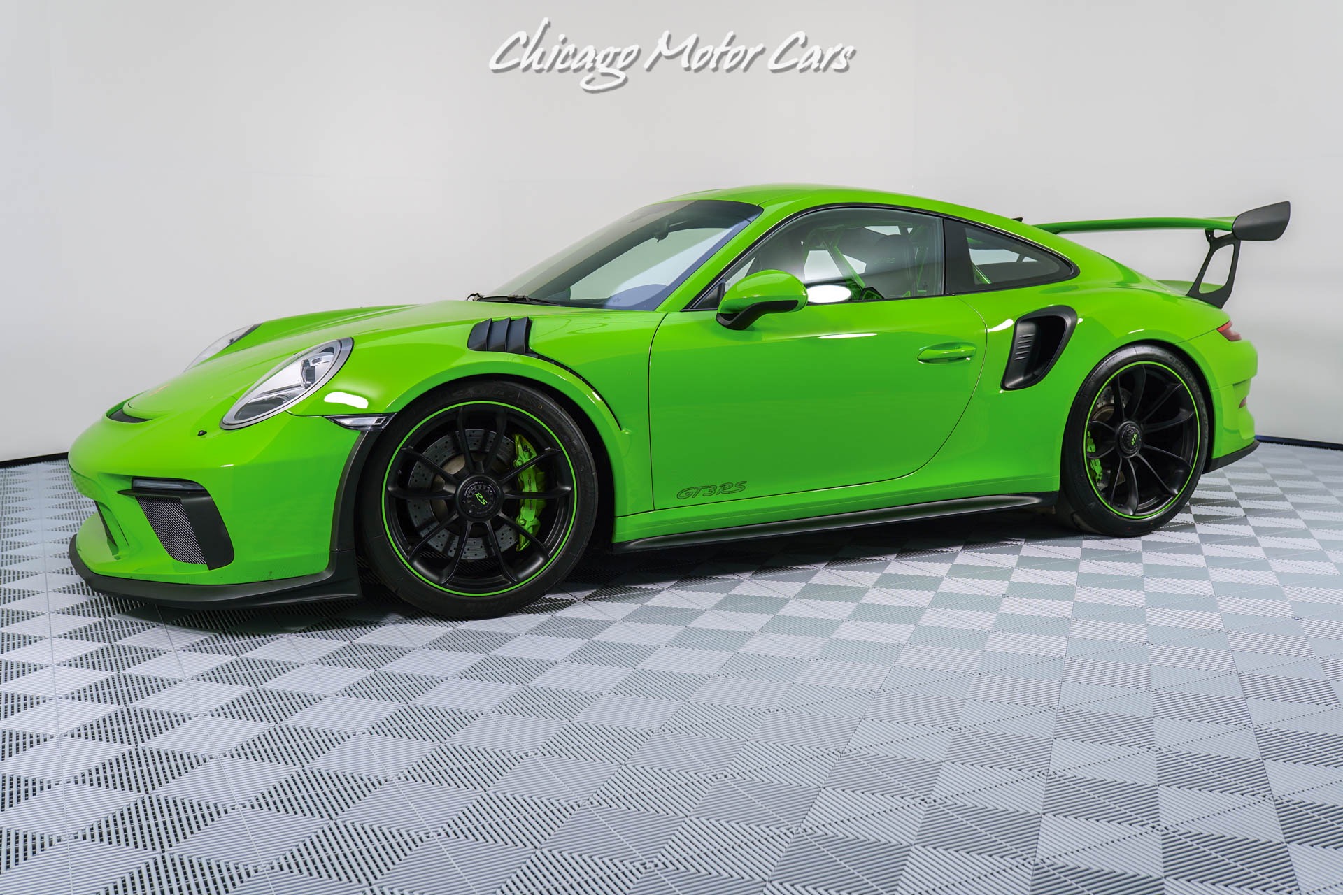 Used 2019 Porsche 911 Gt3 Rs Coupe Lizard Green Sport Chrono Pack