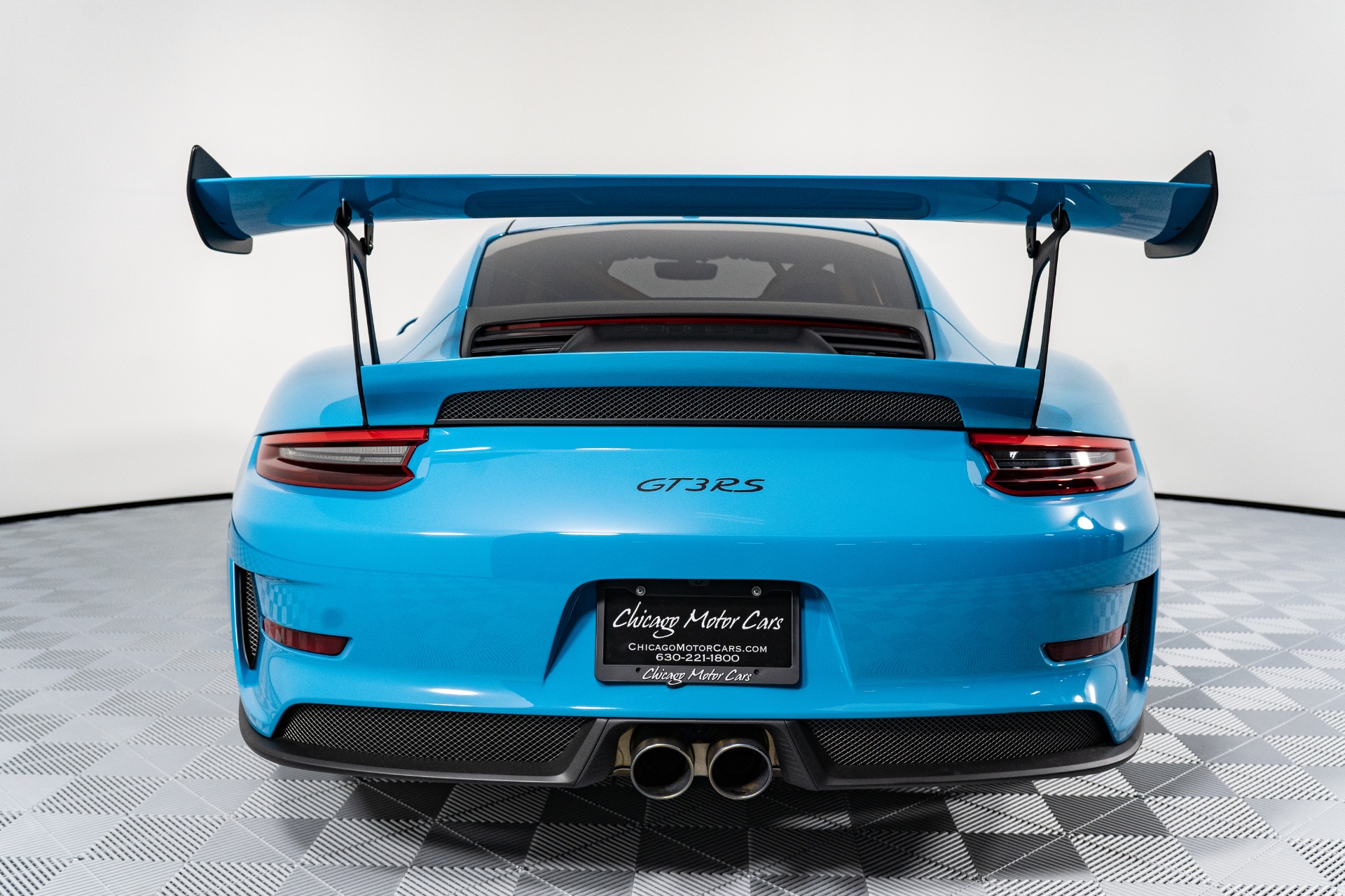 Used-2019-Porsche-911-GT3-RS-Coupe-Super-RARE-Miami-Blue-Front-Lift-LOW-Miles-LOADED