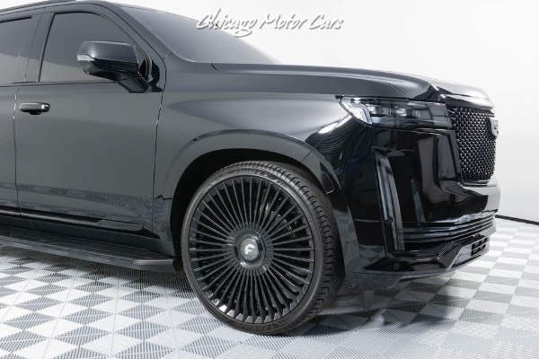 Used-2021-Cadillac-Escalade-Sport-Model-26-INCH-FORGIATO-WHEELS-ONLY-25k-MILES-Loaded