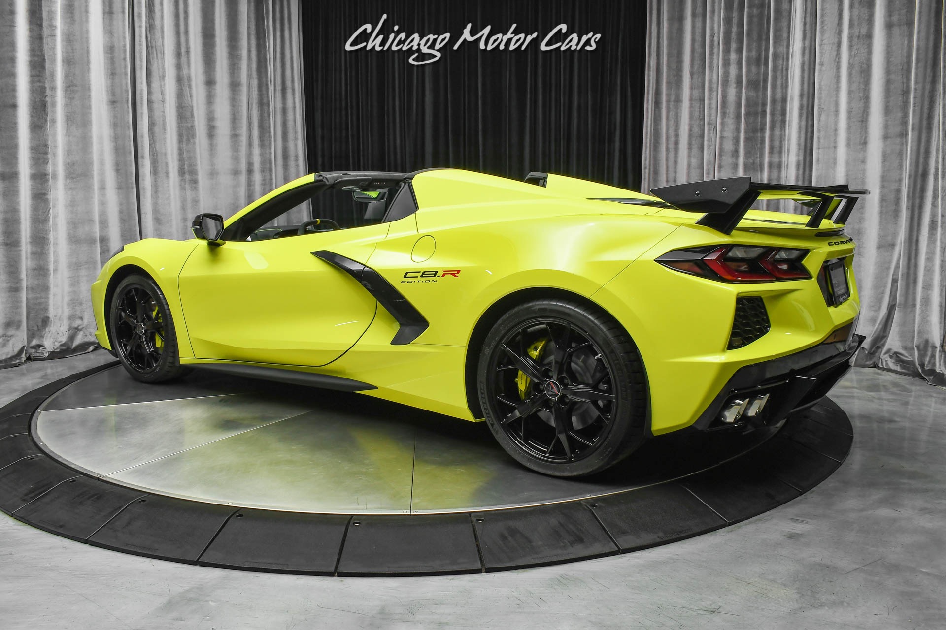 Used-2022-Chevrolet-Corvette-Stingray-C8R-3LT-Convertible-with-Z51-ONLY-4-Miles-LOADED-RARE