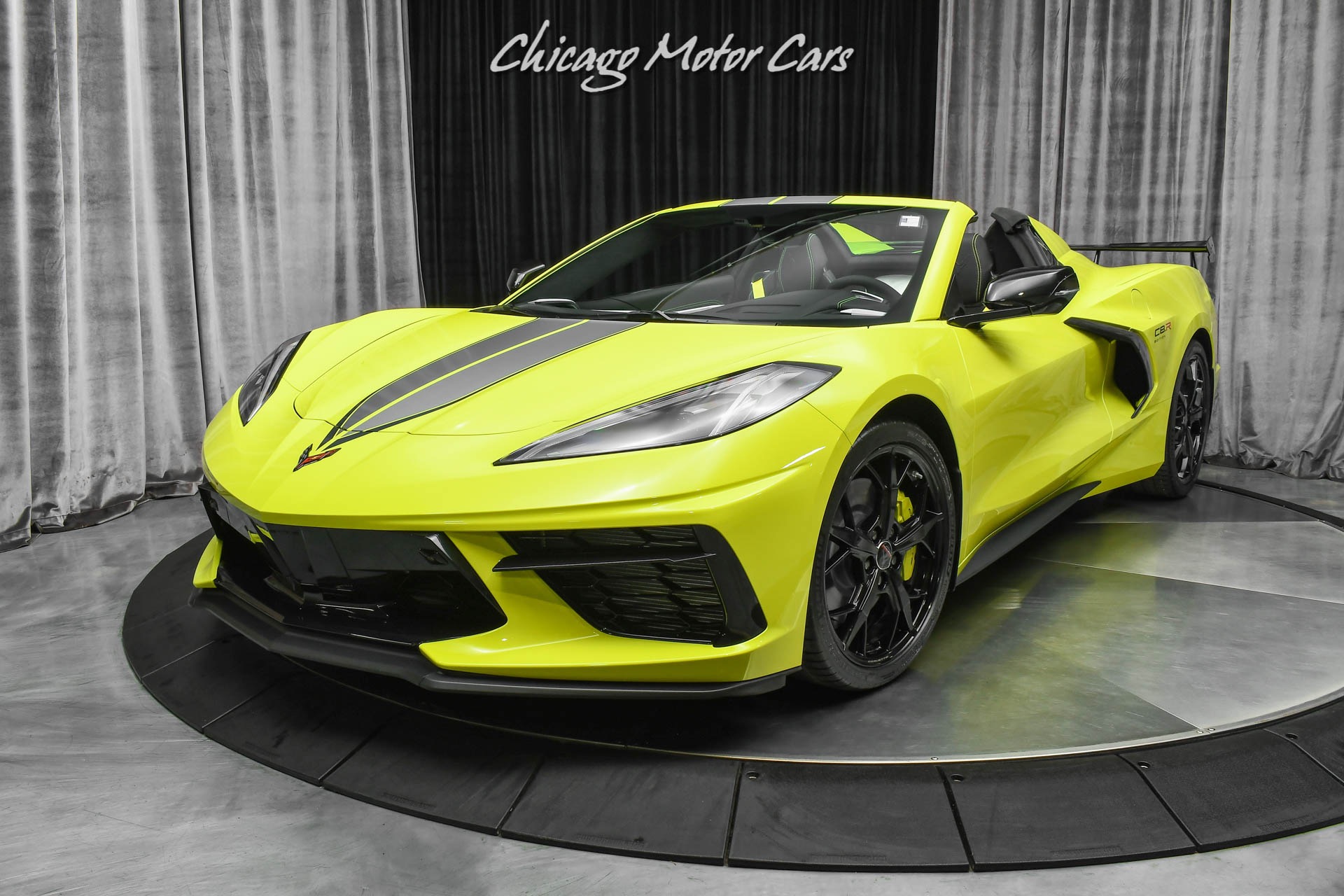 corvette 2022 stingray yellow