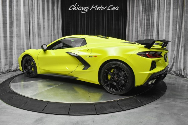 Used-2022-Chevrolet-Corvette-Stingray-C8R-3LT-Convertible-with-Z51-ONLY-4-Miles-LOADED-RARE