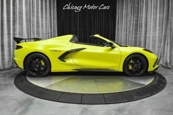 Used-2022-Chevrolet-Corvette-Stingray-C8R-3LT-Convertible-with-Z51-ONLY-4-Miles-LOADED-RARE