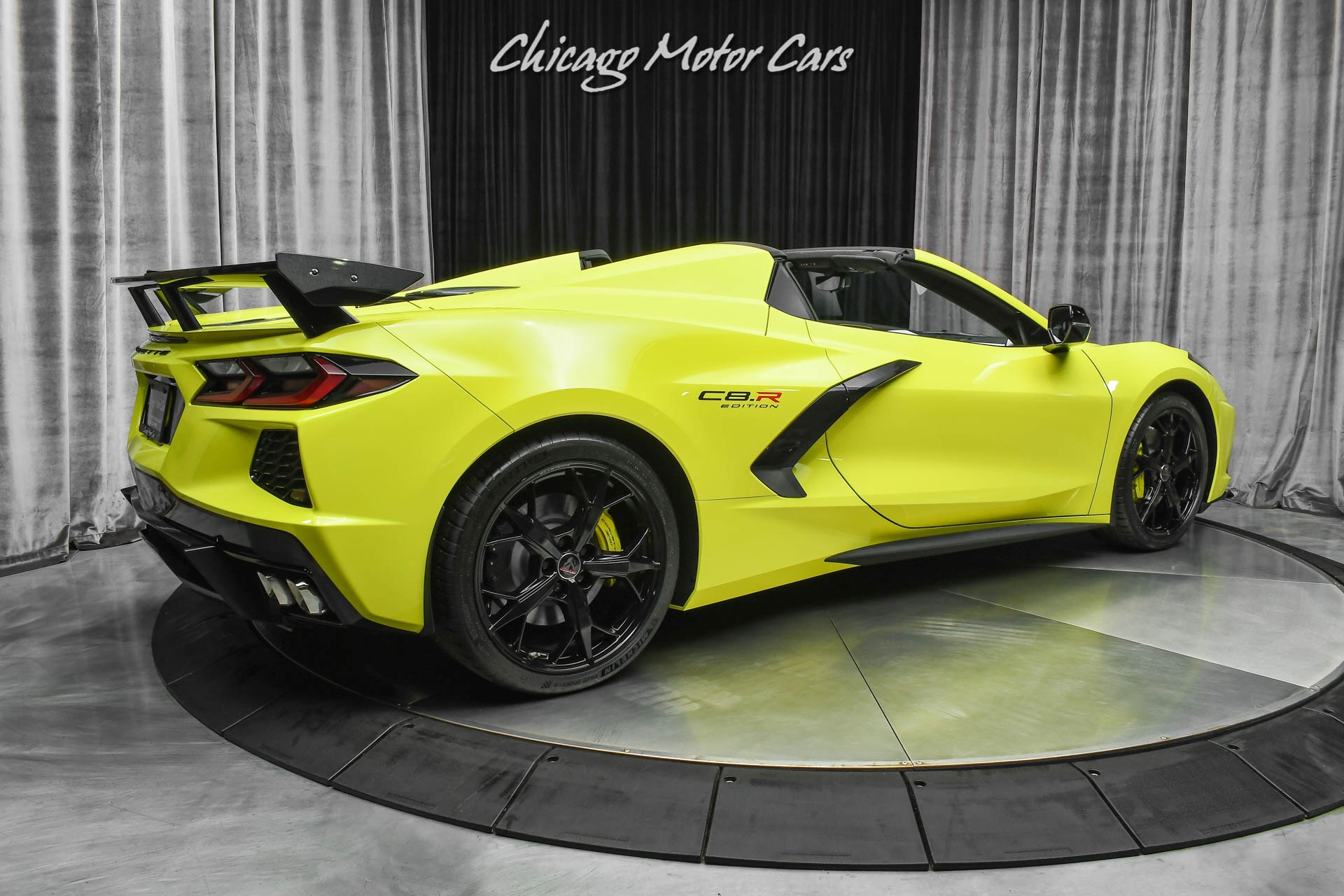 Used-2022-Chevrolet-Corvette-Stingray-C8R-3LT-Convertible-with-Z51-ONLY-4-Miles-LOADED-RARE