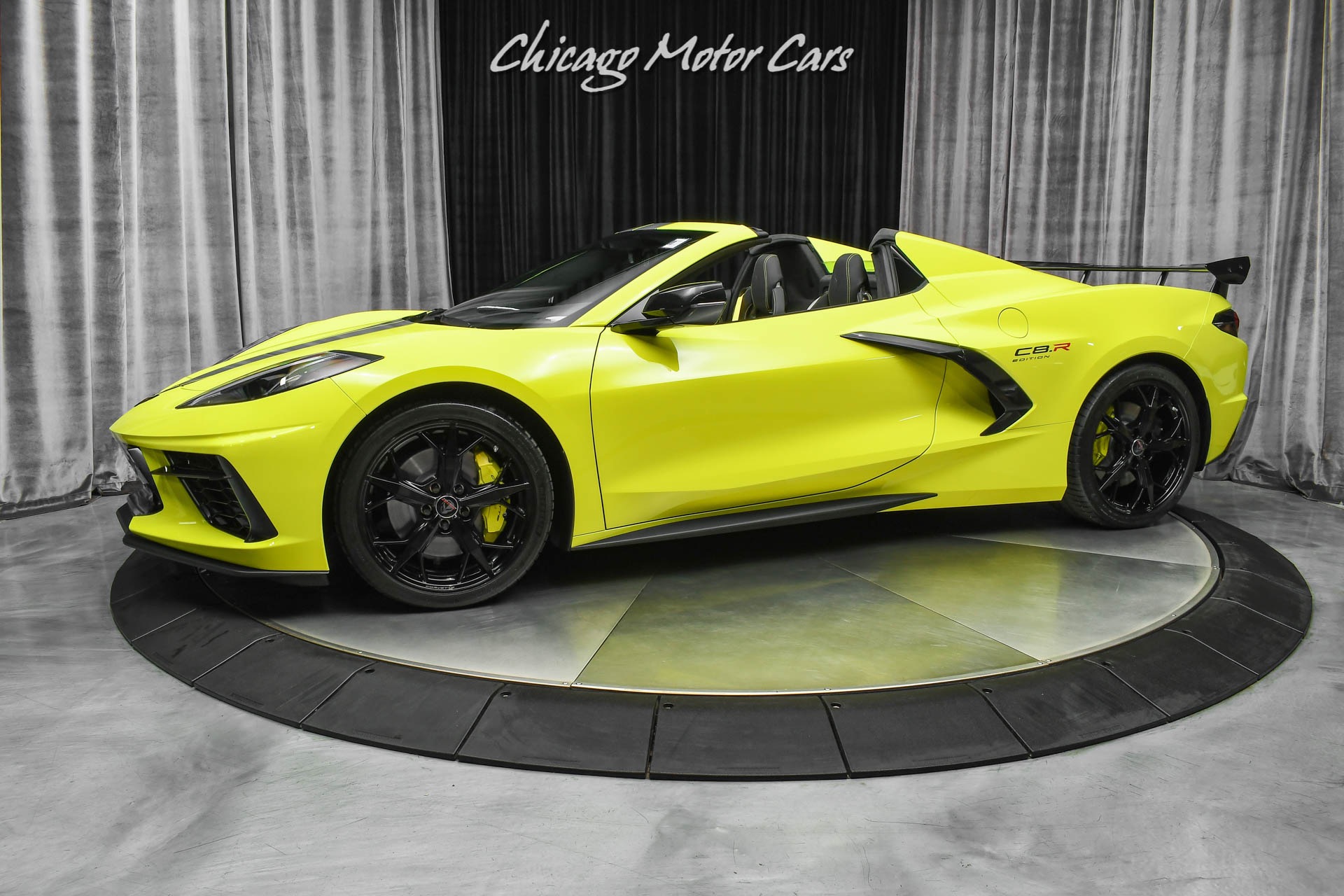 2022 corvette stingray yellow