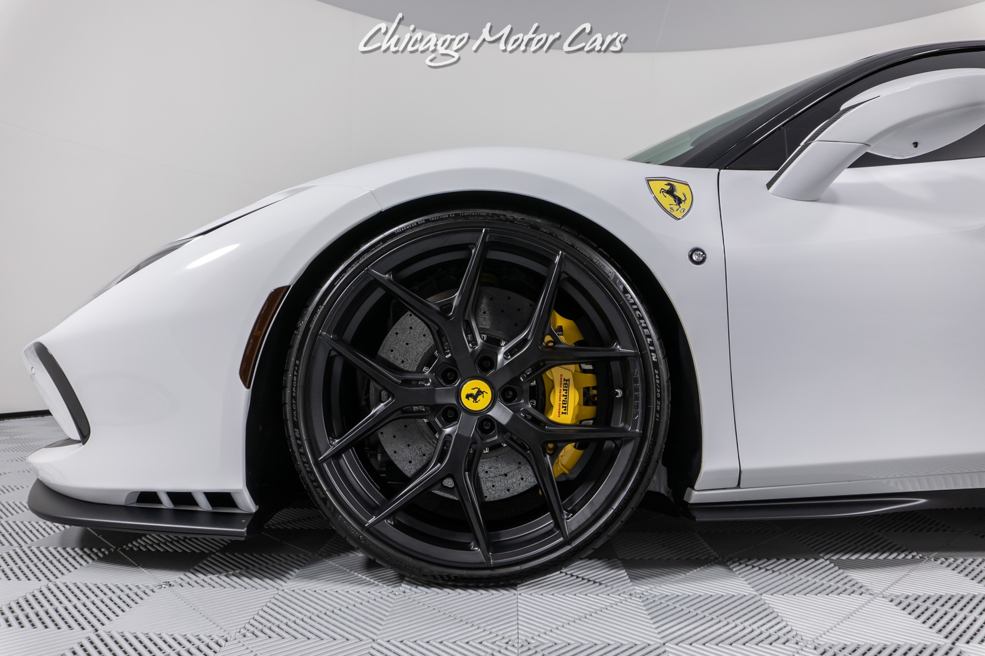 Used 2020 Ferrari F8 Tributo Coupe Bianco Cervino! NOVITEC SPORT SPRINGS!  TWO TONE BODY! ONLY 5K Miles! For Sale (Special Pricing)