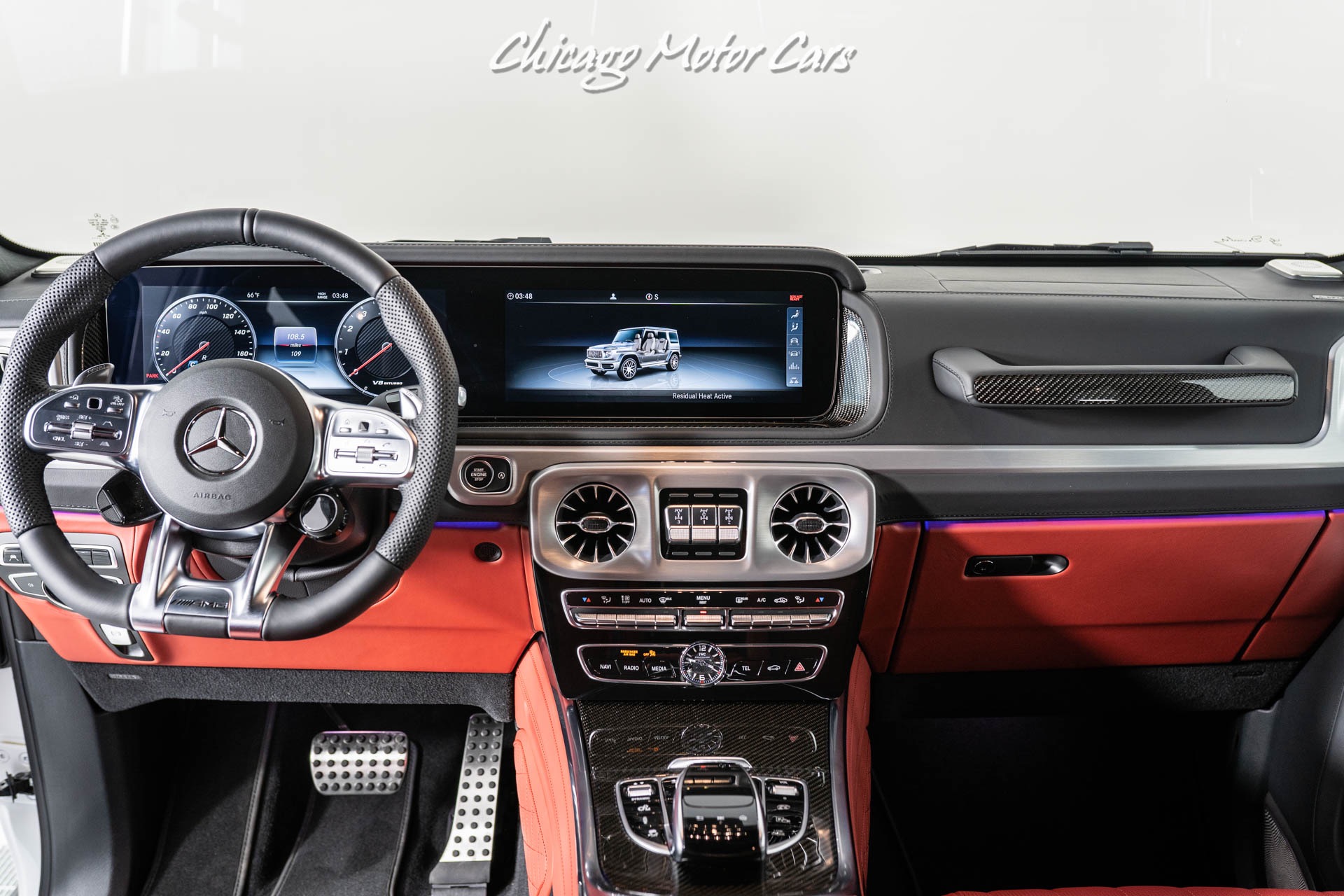 Used-2021-Mercedes-Benz-G63-AMG-RARE-Panda-over-Red-Carbon-Fiber-Night-Package-Exclusive-Nappa-Leather