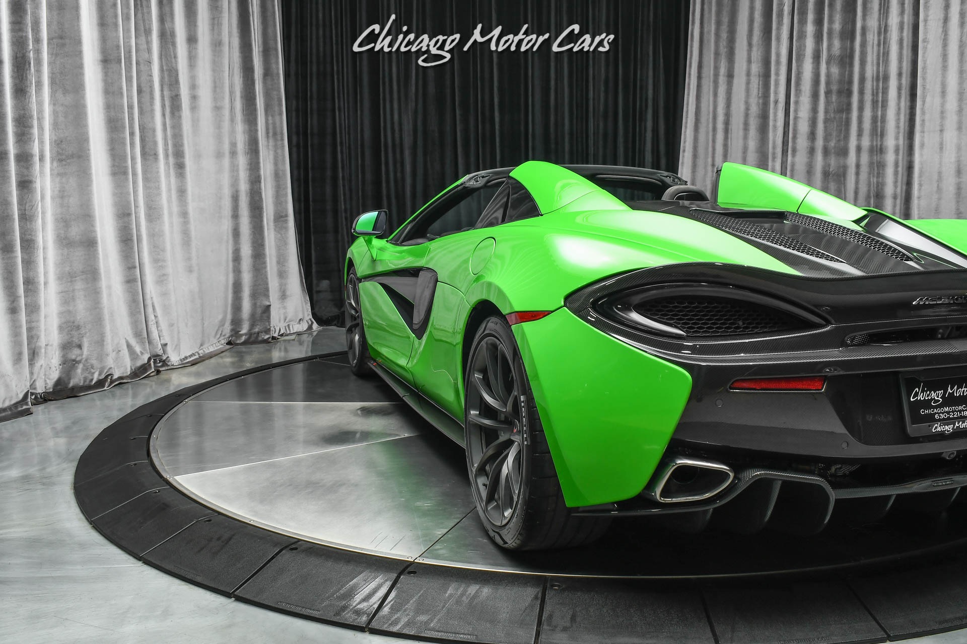 mclaren p1 dark green