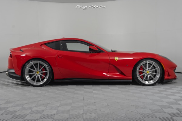 Used-2019-Ferrari-812-Superfast-Coupe-Only-6k-Miles-Anrky-Wheels-Carbon-Steering-Wheel-Front-PPF