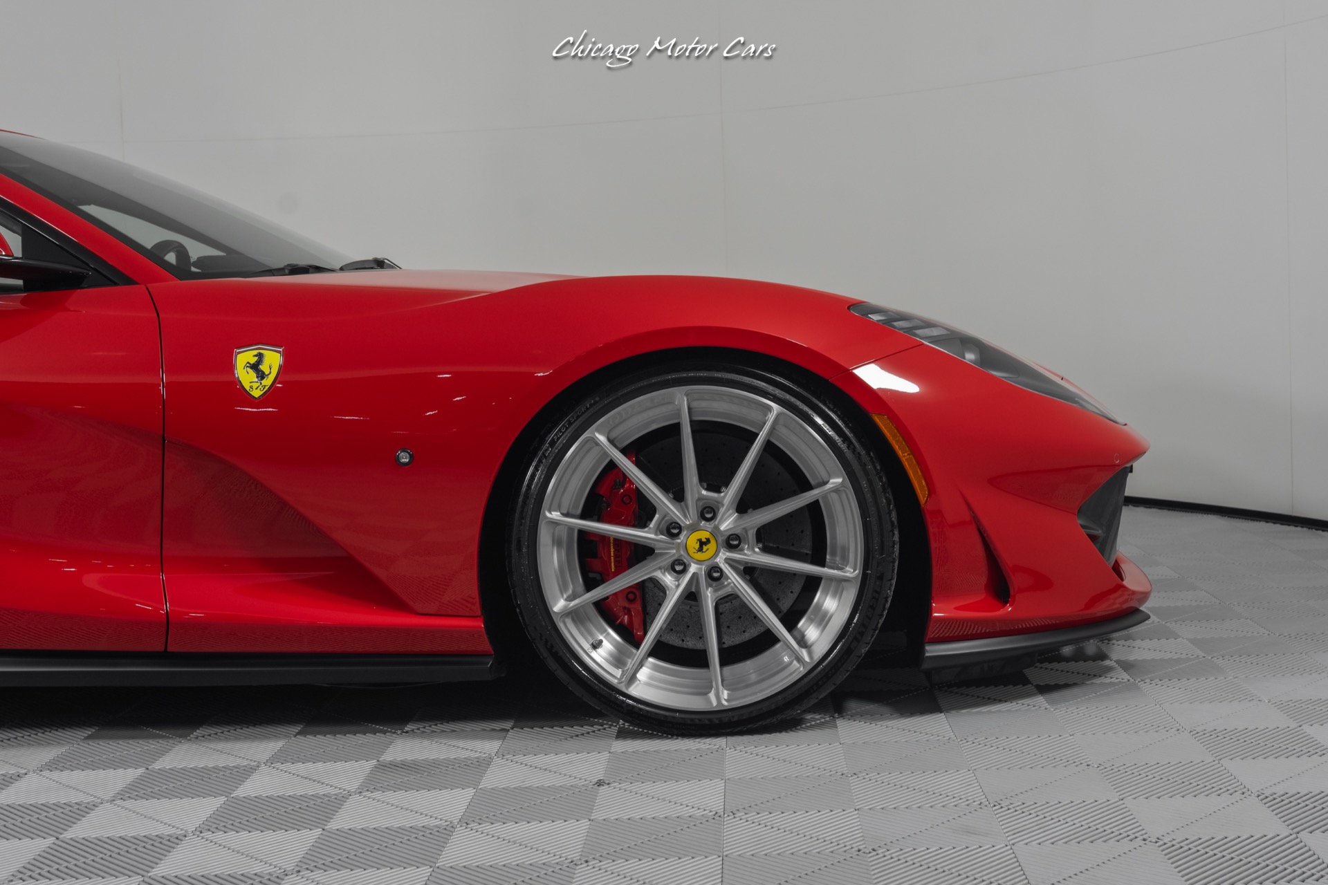 Used-2019-Ferrari-812-Superfast-Coupe-Only-6k-Miles-Anrky-Wheels-Carbon-Steering-Wheel-Front-PPF