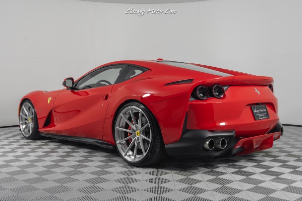 Used-2019-Ferrari-812-Superfast-Coupe-Only-6k-Miles-Anrky-Wheels-Carbon-Steering-Wheel-Front-PPF