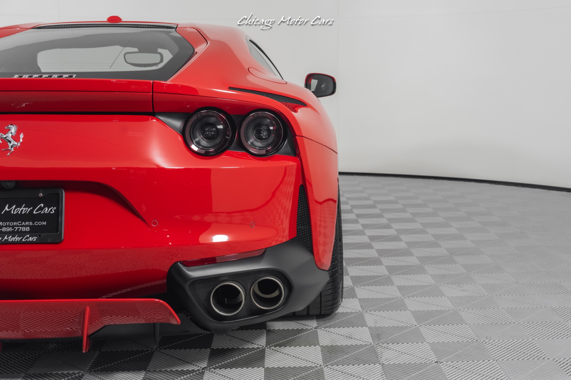 Used-2019-Ferrari-812-Superfast-Coupe-Only-6k-Miles-Anrky-Wheels-Carbon-Steering-Wheel-Front-PPF