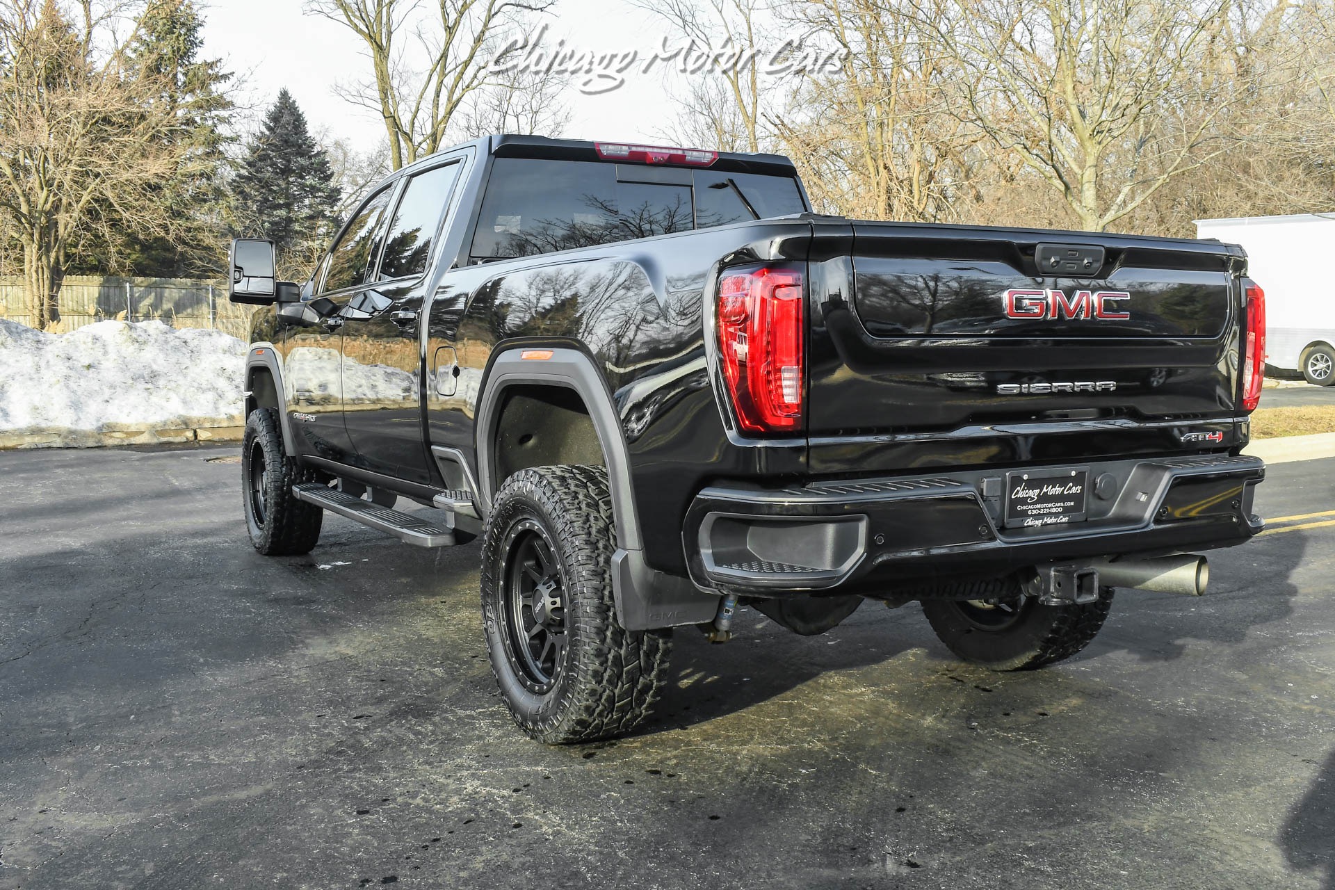 Used-2020-GMC-Sierra-2500HD-AT4-66L-DURAMAX-Pick-Up-Truck-Premium-Pkg-3-Inch-LIFT-Method-Wheels