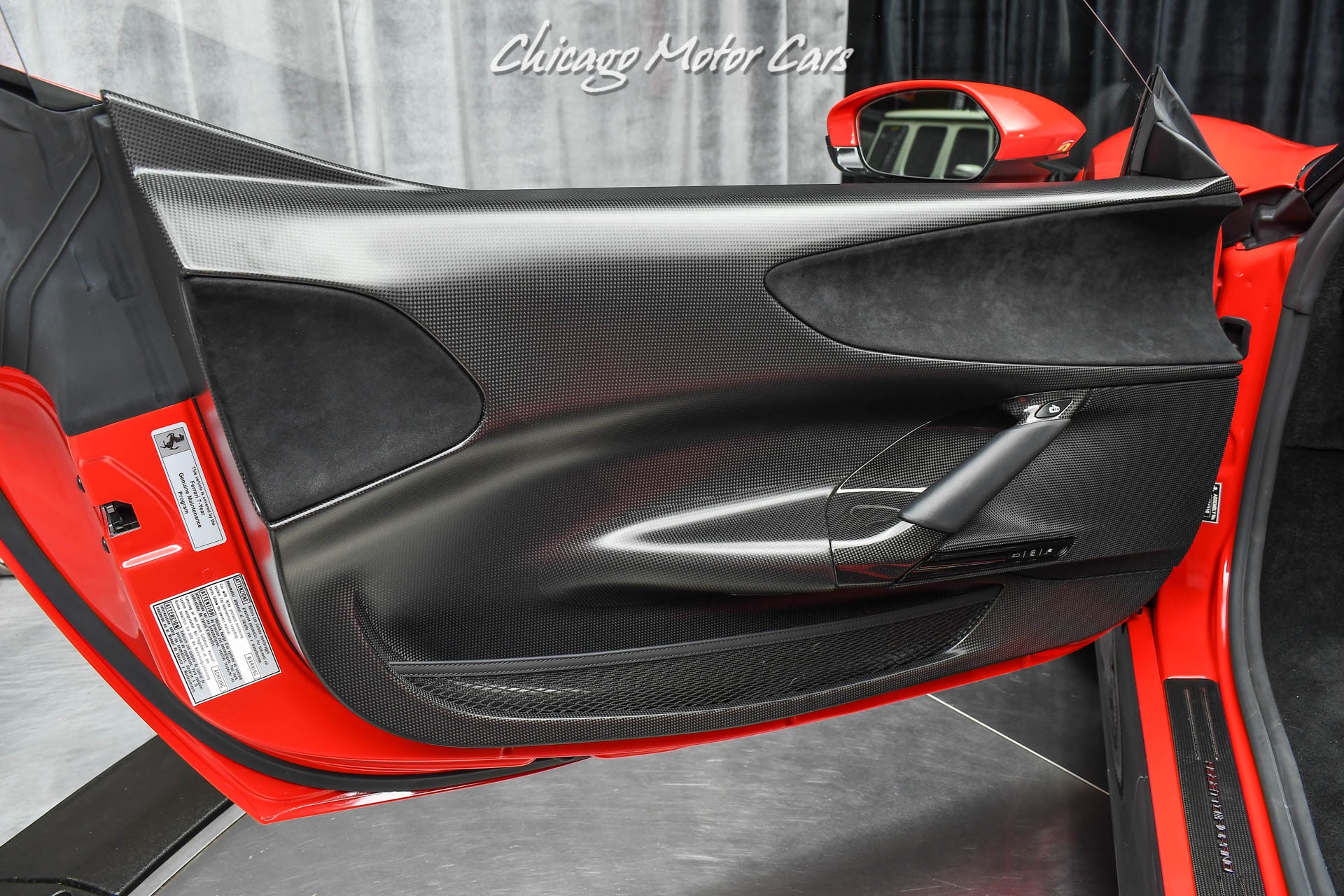 Used-2021-Ferrari-SF90-Stradale-Fiorano-Package-Carbon-Fiber-Everywhere-Optioned-Extremely-Well