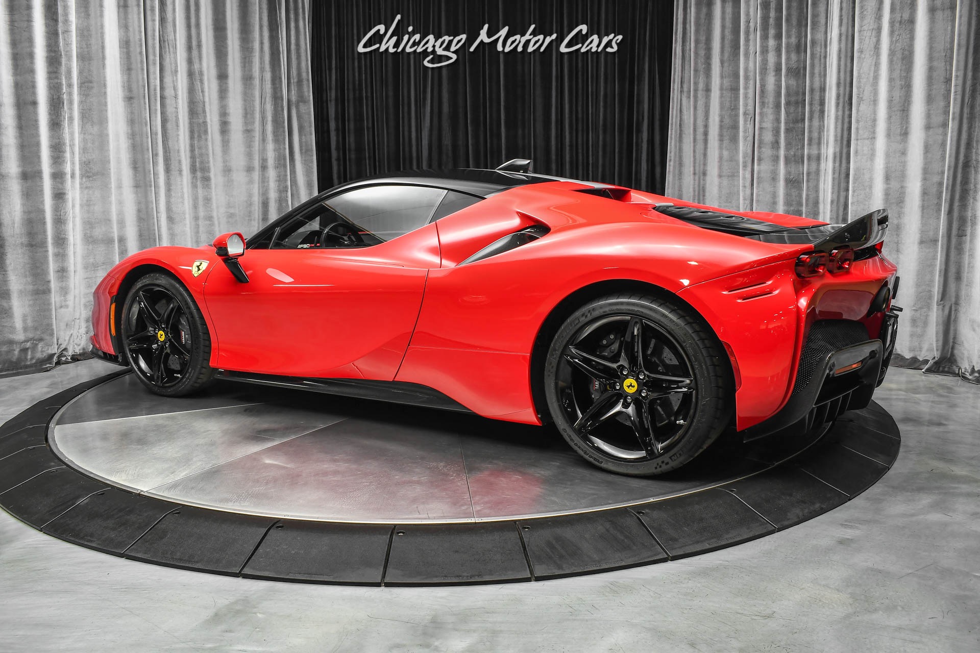 Used-2021-Ferrari-SF90-Stradale-Fiorano-Package-Carbon-Fiber-Everywhere-Optioned-Extremely-Well