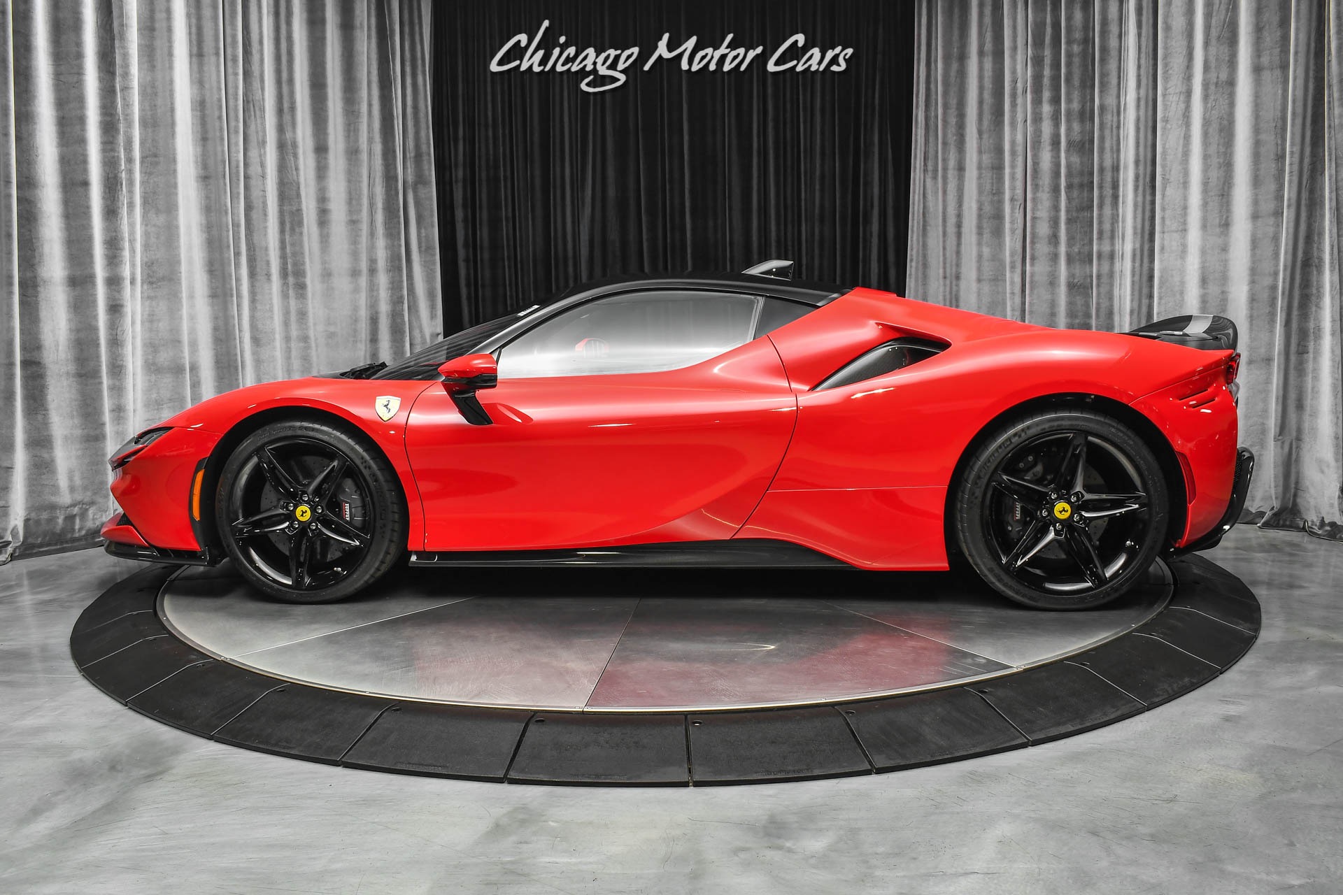 Used-2021-Ferrari-SF90-Stradale-Fiorano-Package-Carbon-Fiber-Everywhere-Optioned-Extremely-Well