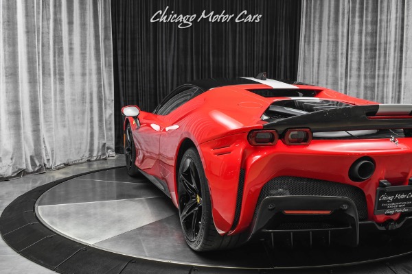 Used-2021-Ferrari-SF90-Stradale-Fiorano-Package-Carbon-Fiber-Everywhere-Optioned-Extremely-Well