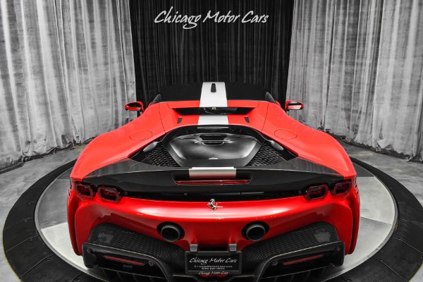 Used-2021-Ferrari-SF90-Stradale-Fiorano-Package-Carbon-Fiber-Everywhere-Optioned-Extremely-Well