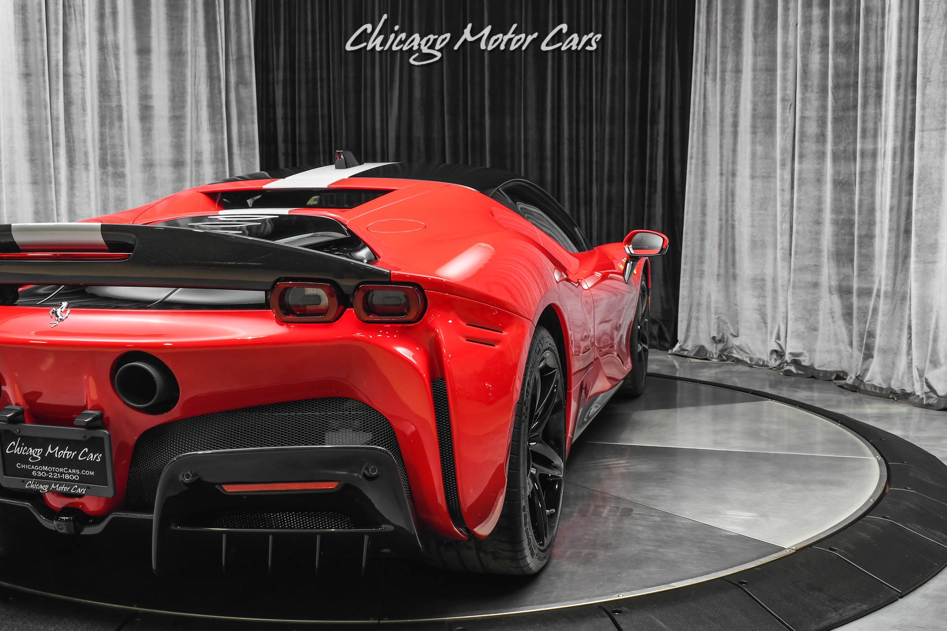 Used-2021-Ferrari-SF90-Stradale-Fiorano-Package-Carbon-Fiber-Everywhere-Optioned-Extremely-Well