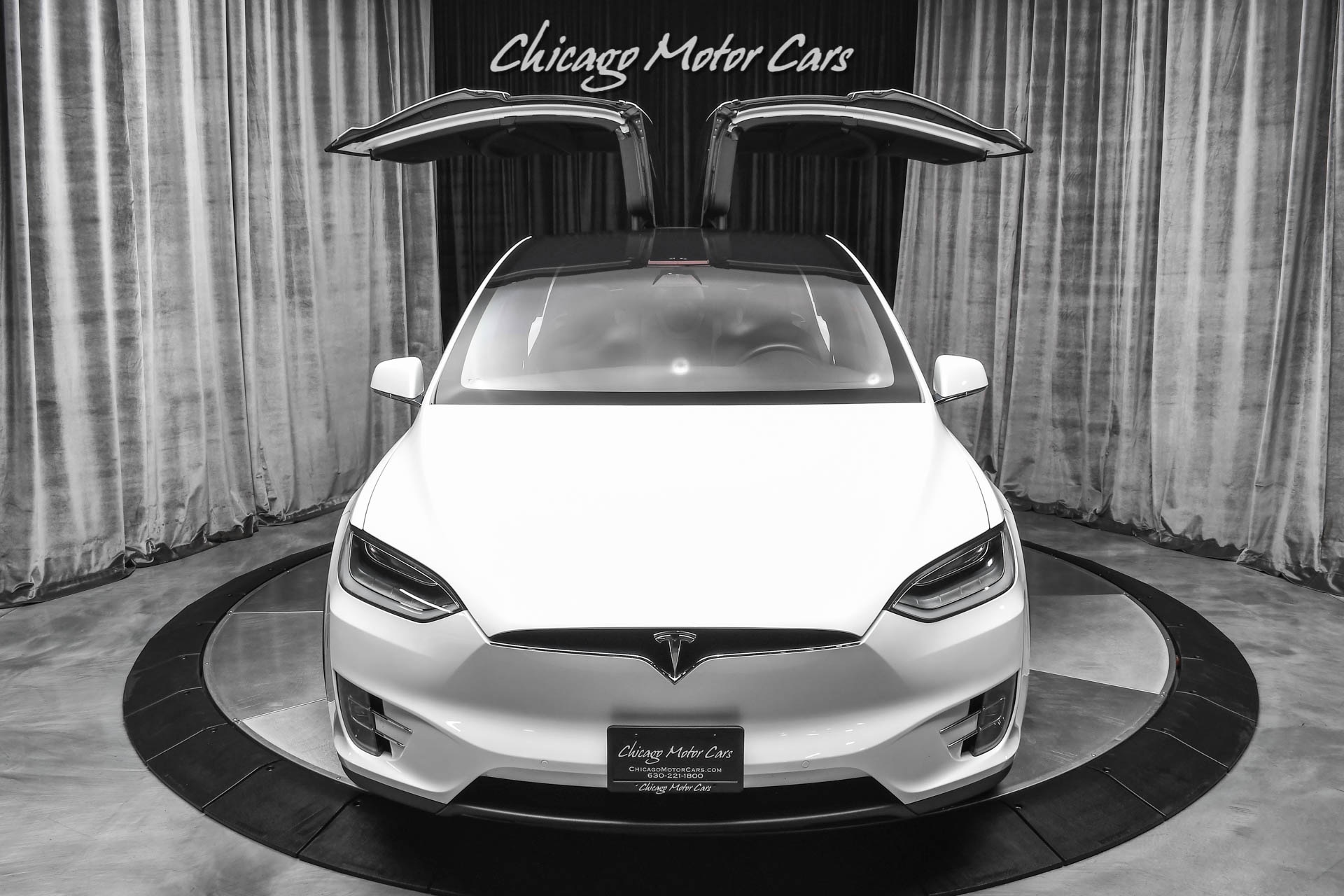 Used 2018 Tesla Model X 75D SUV Pearl White Multi-Coat! 7-Seat