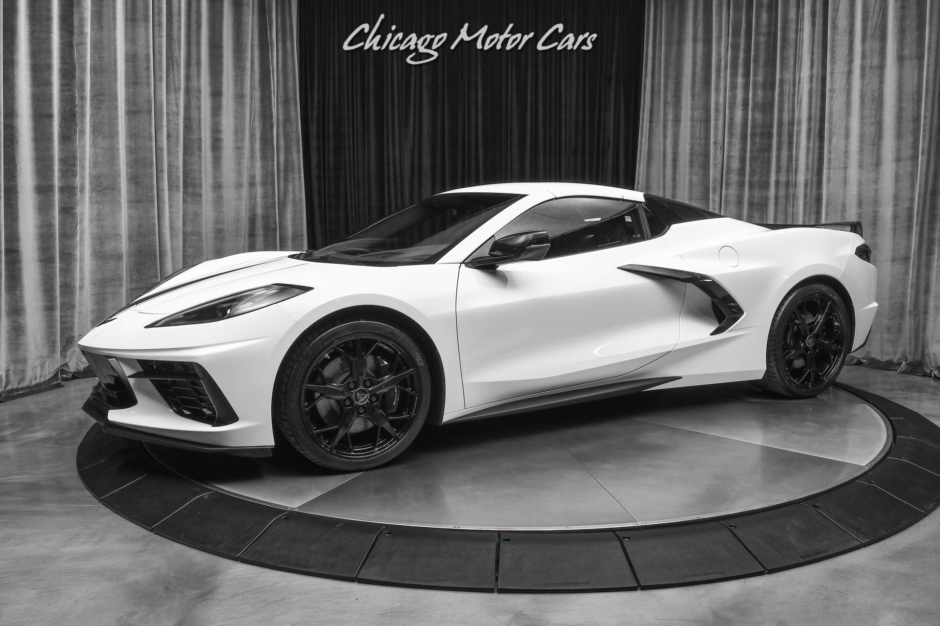 2022 corvette stingray matte black