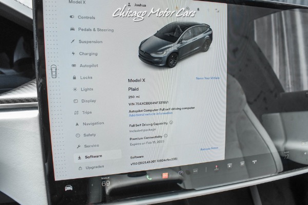 Used-2022-Tesla-Model-X-Plaid-SUV-ONLY-250-Miles-FULL-Self-Driving-LOADED-with-Every-Option