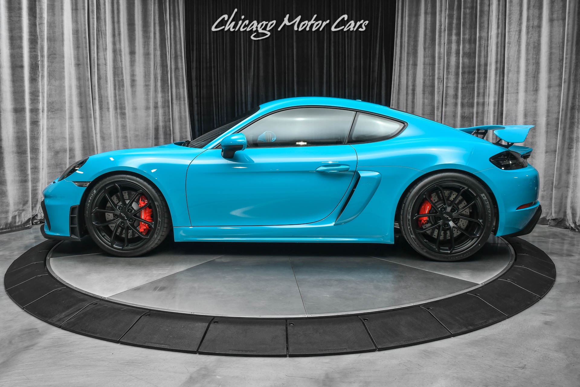 Used-2020-Porsche-718-Cayman-GT4-Coupe-RARE-Miami-Blue-ONLY-361-Miles-PPF-LOADED