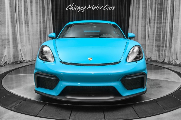 Used-2020-Porsche-718-Cayman-GT4-Coupe-RARE-Miami-Blue-ONLY-361-Miles-PPF-LOADED