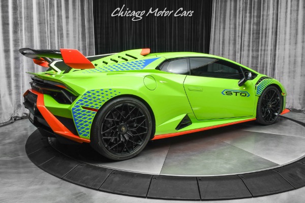 Used-2021-Lamborghini-Huracan-STO-Coupe-ONLY-1K-Miles-Incredible-Spec-LOADED-with-Options