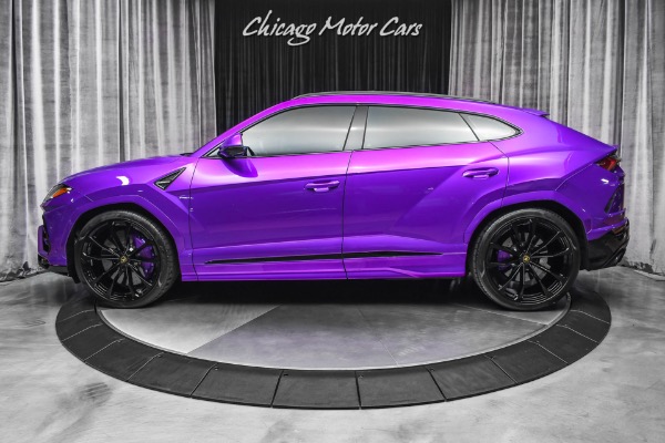 Used 2021 Lamborghini Urus SUV Stunning RARE Viola Parsifae! 4k Miles ...