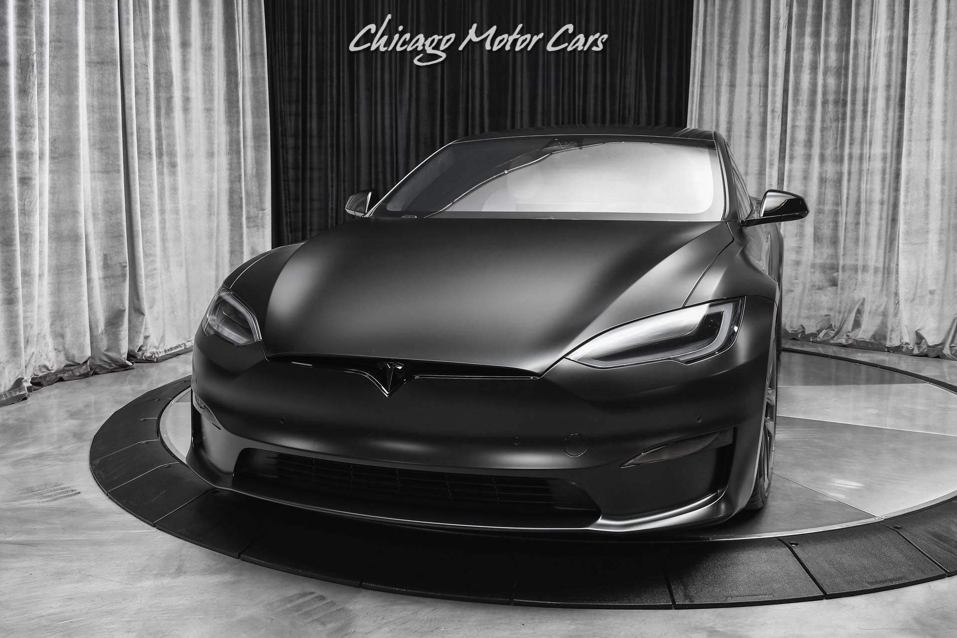 Used 2022 Tesla Model S Plaid Sedan SATIN BLACK! 1,020 HP! Worlds