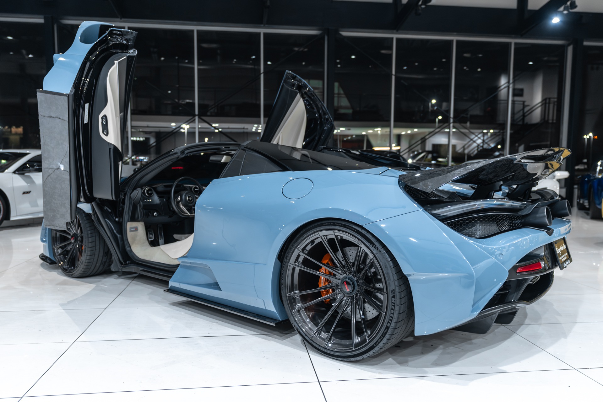 Used-2020-McLaren-720S-Spider-Performance-NOVITEC-NLARGO-Wide-Body-Package-Full-PPF-China-Blue