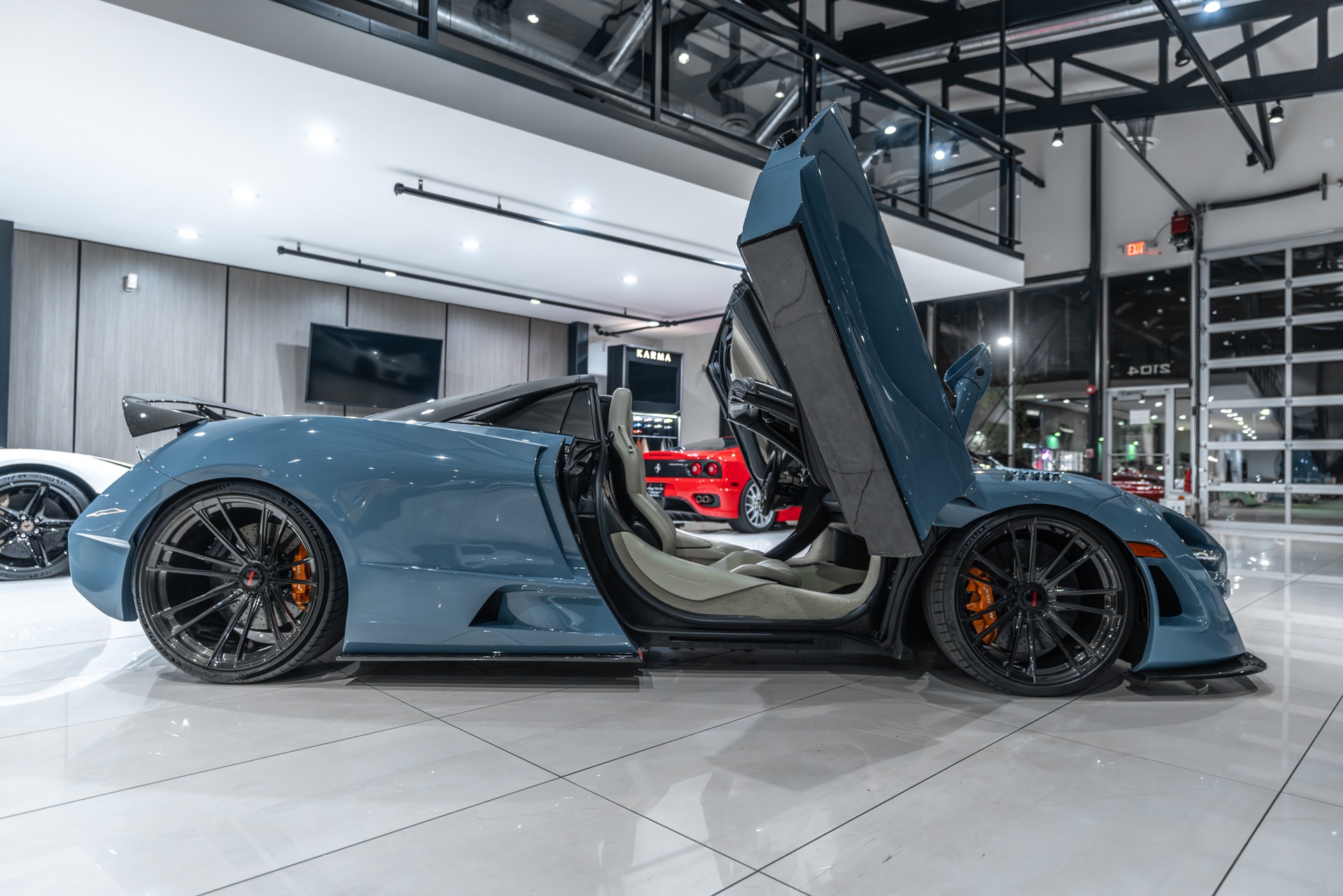 Used-2020-McLaren-720S-Spider-Performance-NOVITEC-NLARGO-Wide-Body-Package-Full-PPF-China-Blue