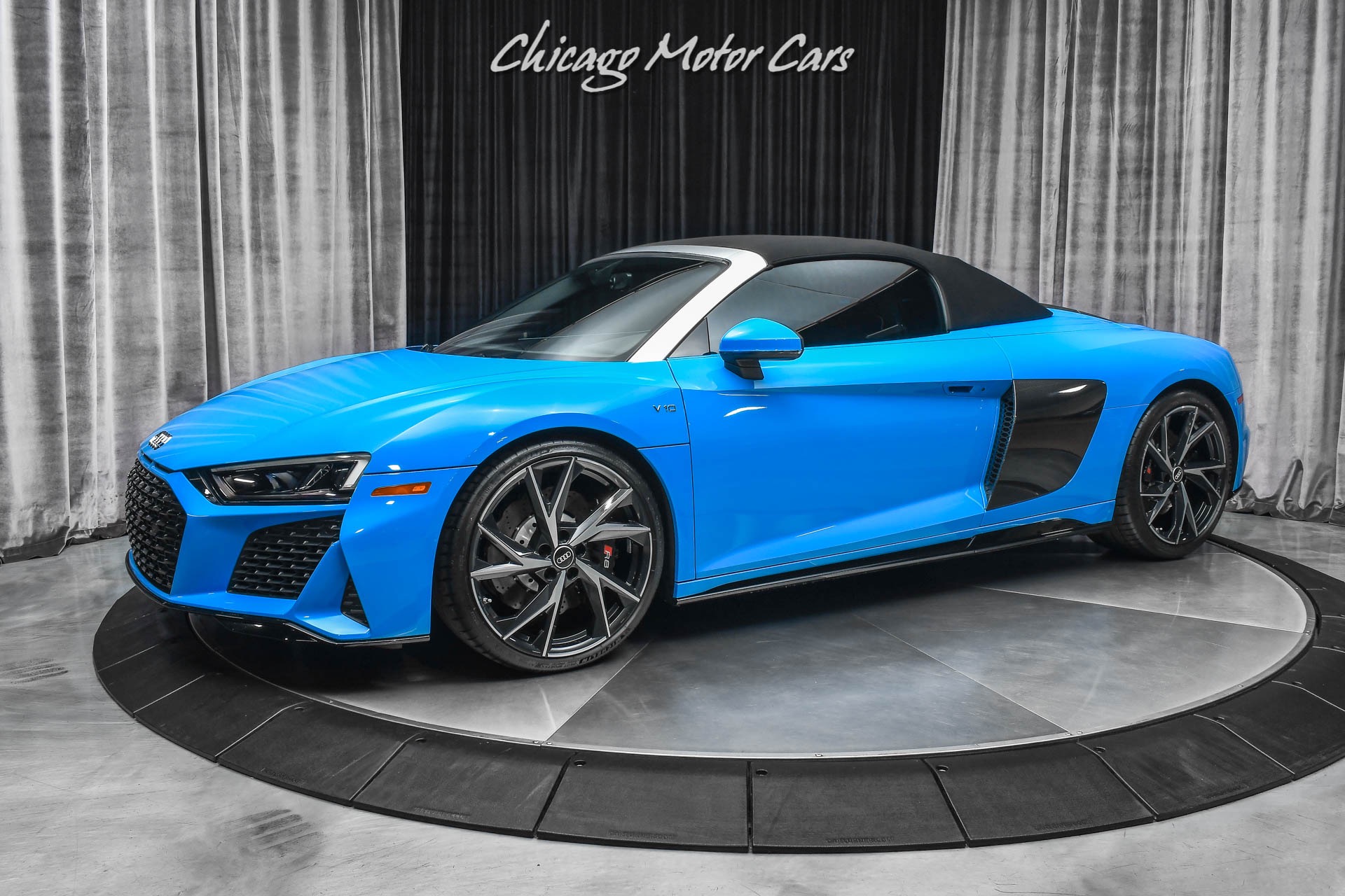 Used-2022-Audi-R8-52-V10-performance-Spyder-Convertible-ONLY-317-Miles-Riviera-Blue-Carbon