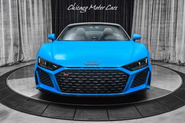 Used-2022-Audi-R8-52-V10-performance-Spyder-Convertible-ONLY-317-Miles-Riviera-Blue-Carbon