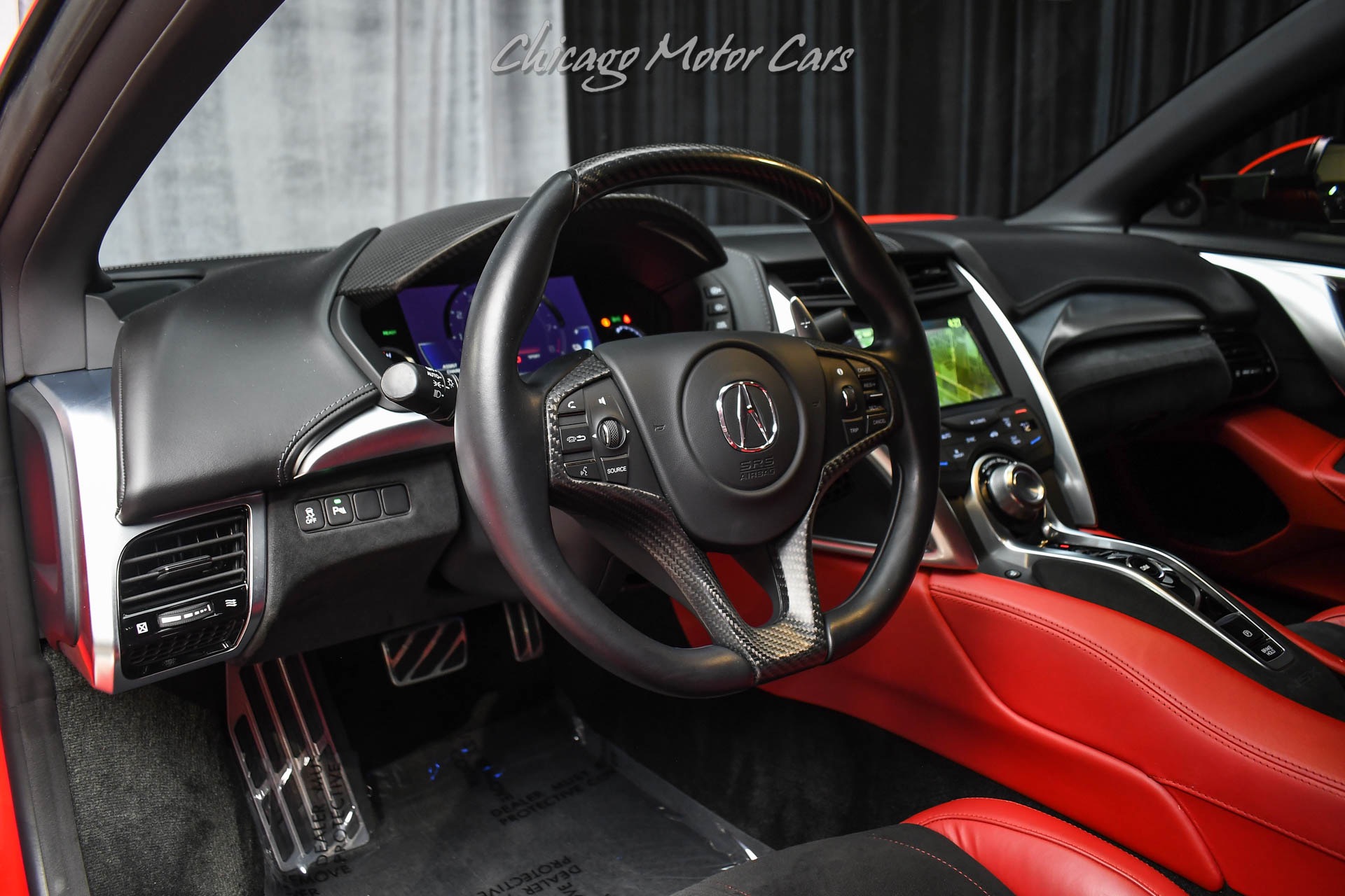 Used-2017-Acura-NSX-SH-AWD-Sport-Hybrid-Coupe-10k-miles-Tons-of-Carbon-Fiber-Anrky-Wheels