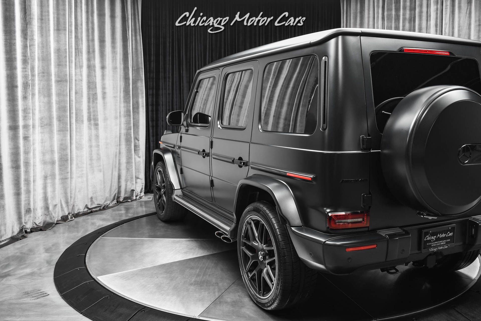 Used-2021-Mercedes-Benz-G63-AMG-4Matic-Factory-Matte-Black-Only-11k-Miles-Loaded