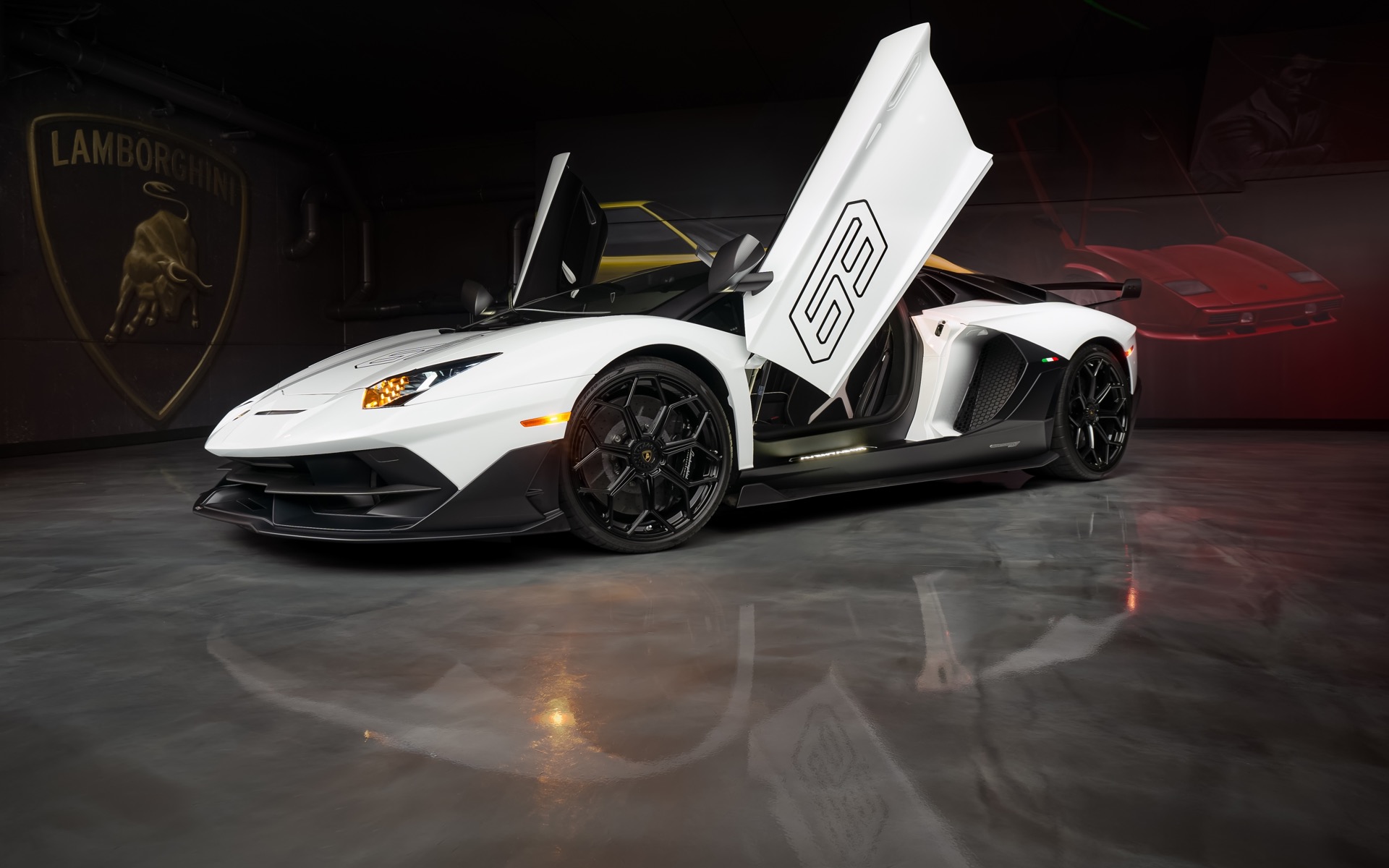 Used 2020 Lamborghini Aventador SVJ 63 LP770-4 SVJ63 Coupe ONLY 120 Miles!  SUPER RARE EXAMPLE! TONS of Carbon! For Sale (Special Pricing) | Chicago  Motor Cars Stock #19500